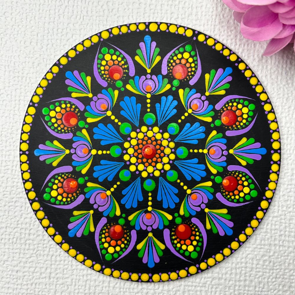 Mandala painting workshop, email us to book a date