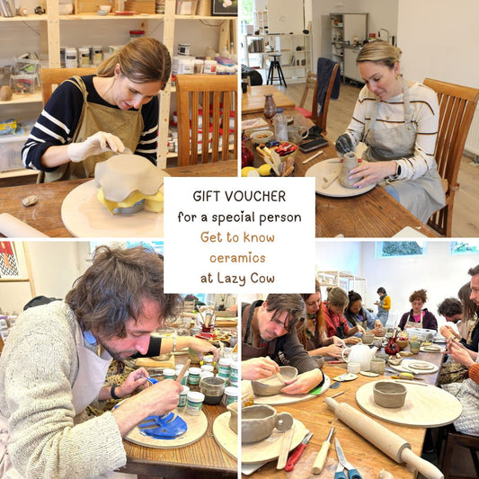 Voucher for Get to know ceramics with an open date